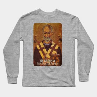 Saint Nicholas Father of Christmas Long Sleeve T-Shirt